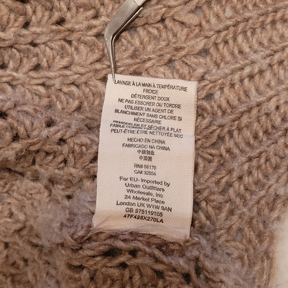 Free people breeze waffle knit chunky cardigan Small - Picture 10 of 12